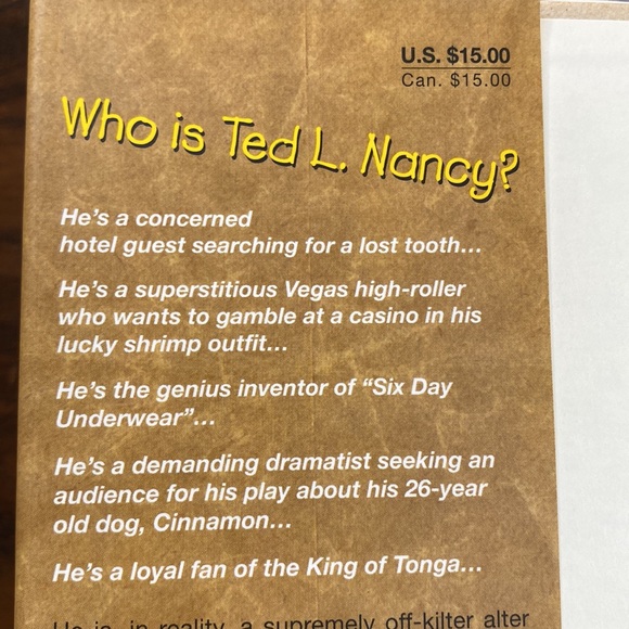 Letters from a Nut by Ted L. Nancy Hardcover Book - Picture 4 of 6